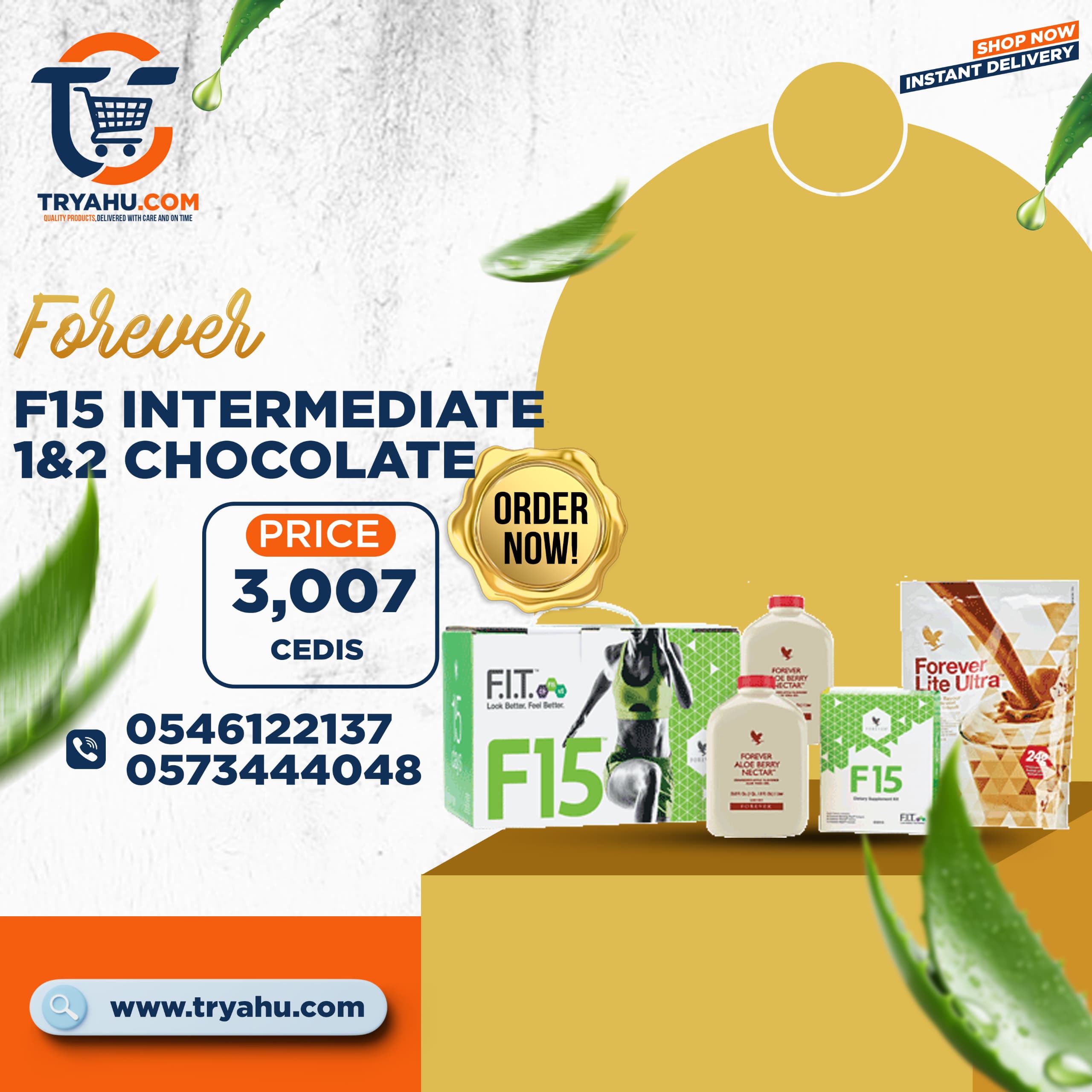 Achieve Your Fitness Goals with Forever F15 Intermediate 1 & 2 Chocolate